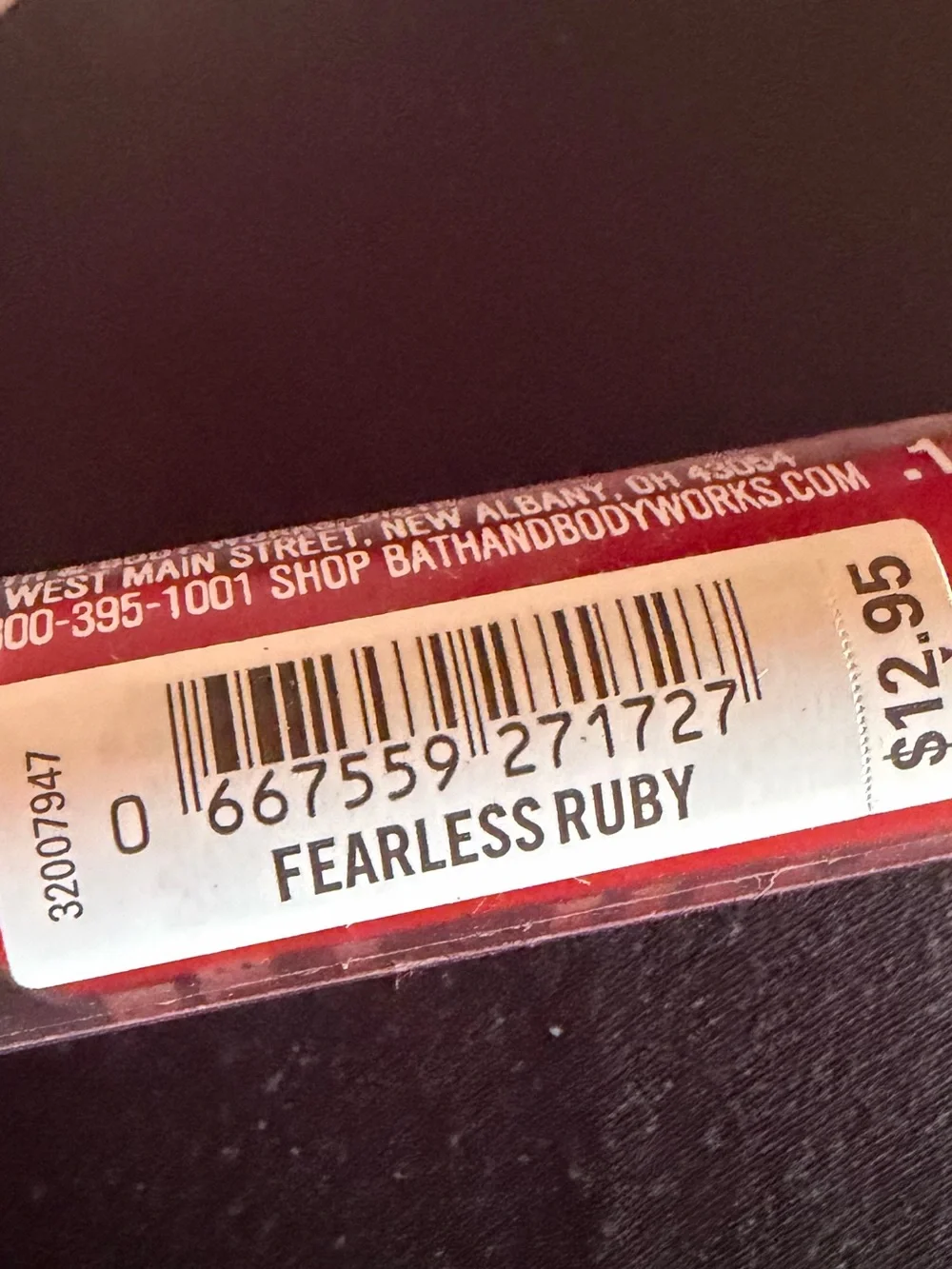 Bath & Body Works Fearless Ruby Lip Gloss
